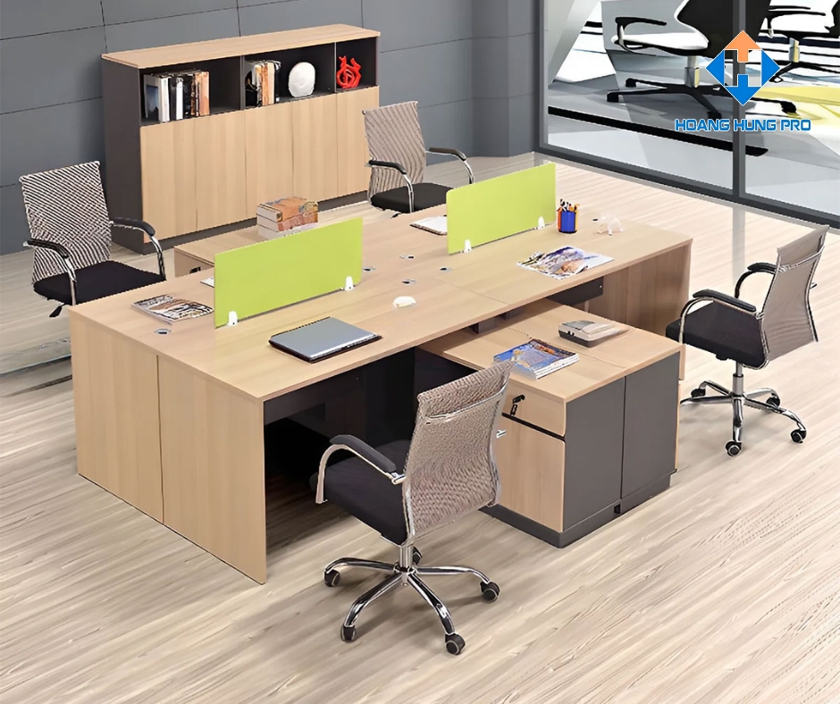 Bàn làm việc gỗ MDF, 