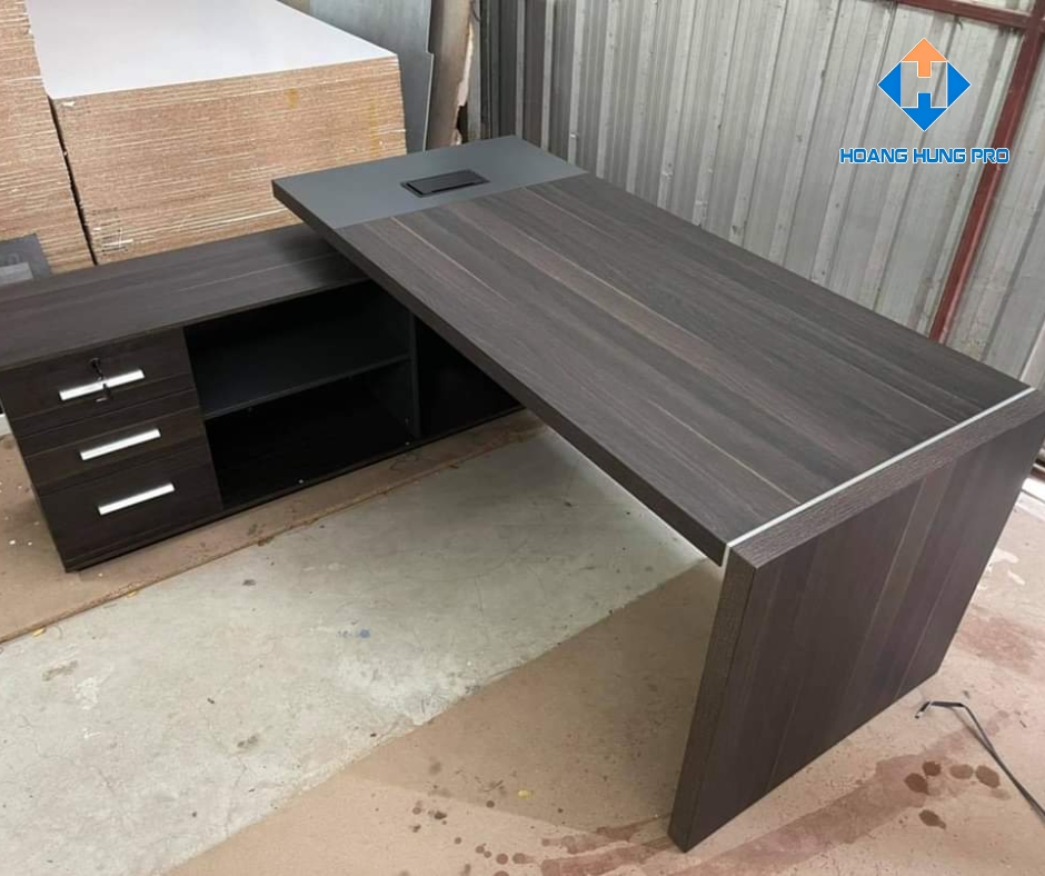 Bàn làm việc gỗ MDF, 